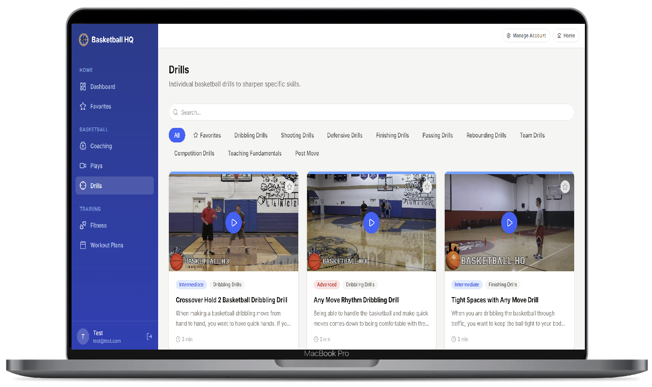 Basketball HQ Drill Library