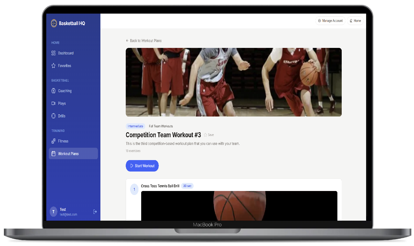 Basketball HQ Workout Plans