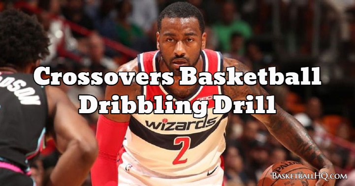 crossover dribble basketball