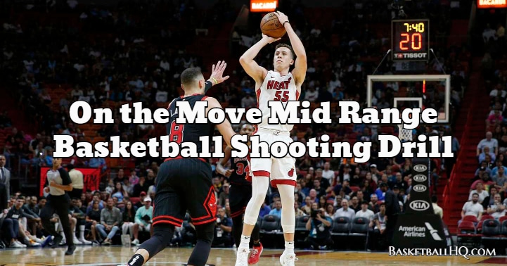 On The Move Mid Range Basketball Shooting Drill 