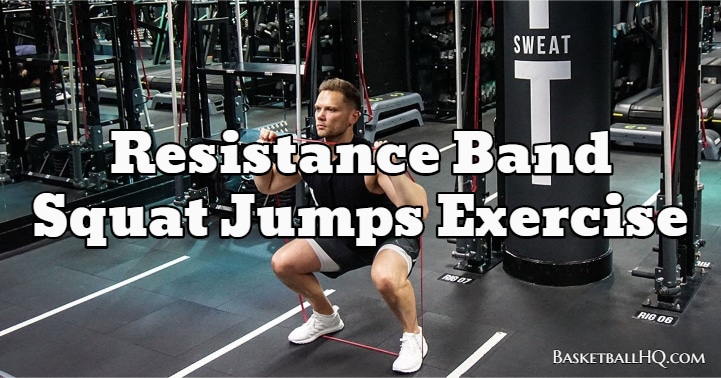 Heavy resistance band online squats