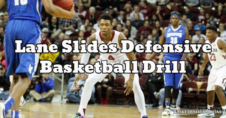 Lane Slides Defensive Basketball Drill