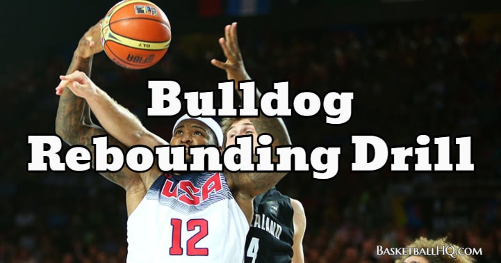 Bulldog Basketball Rebounding Drill