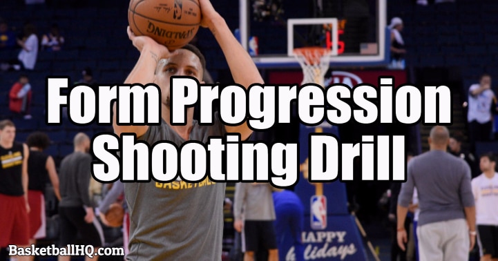 Form Progression Basketball Shooting Drill