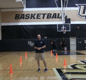 Cones Warmup Basketball Dribbling Drill - Basketball HQ